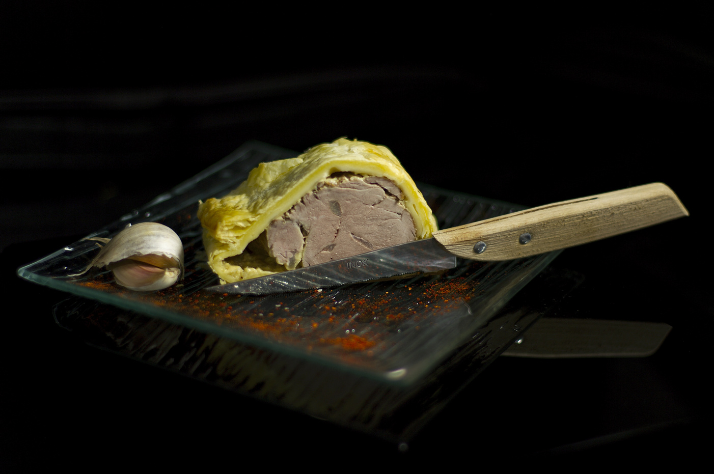 [fr]Filet mignon de porc en croûte[ru]Край филейной части свиньи в корке