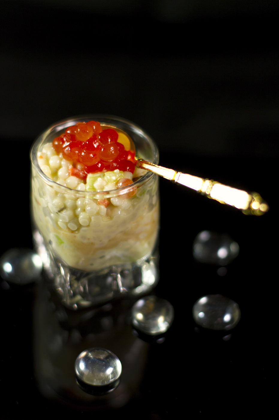 [fr]Salade de pâtes perlées[ru]Салат жемчужных макаронных изделий