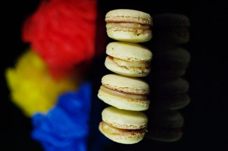 [fr]Macaron à la Crème Catalane[ru]Миндальное печенье в каталонских сливках